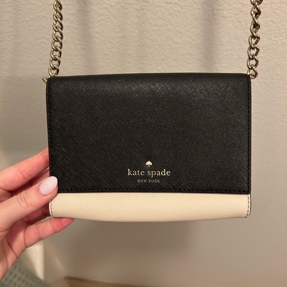 Kate spade clutch with strap
